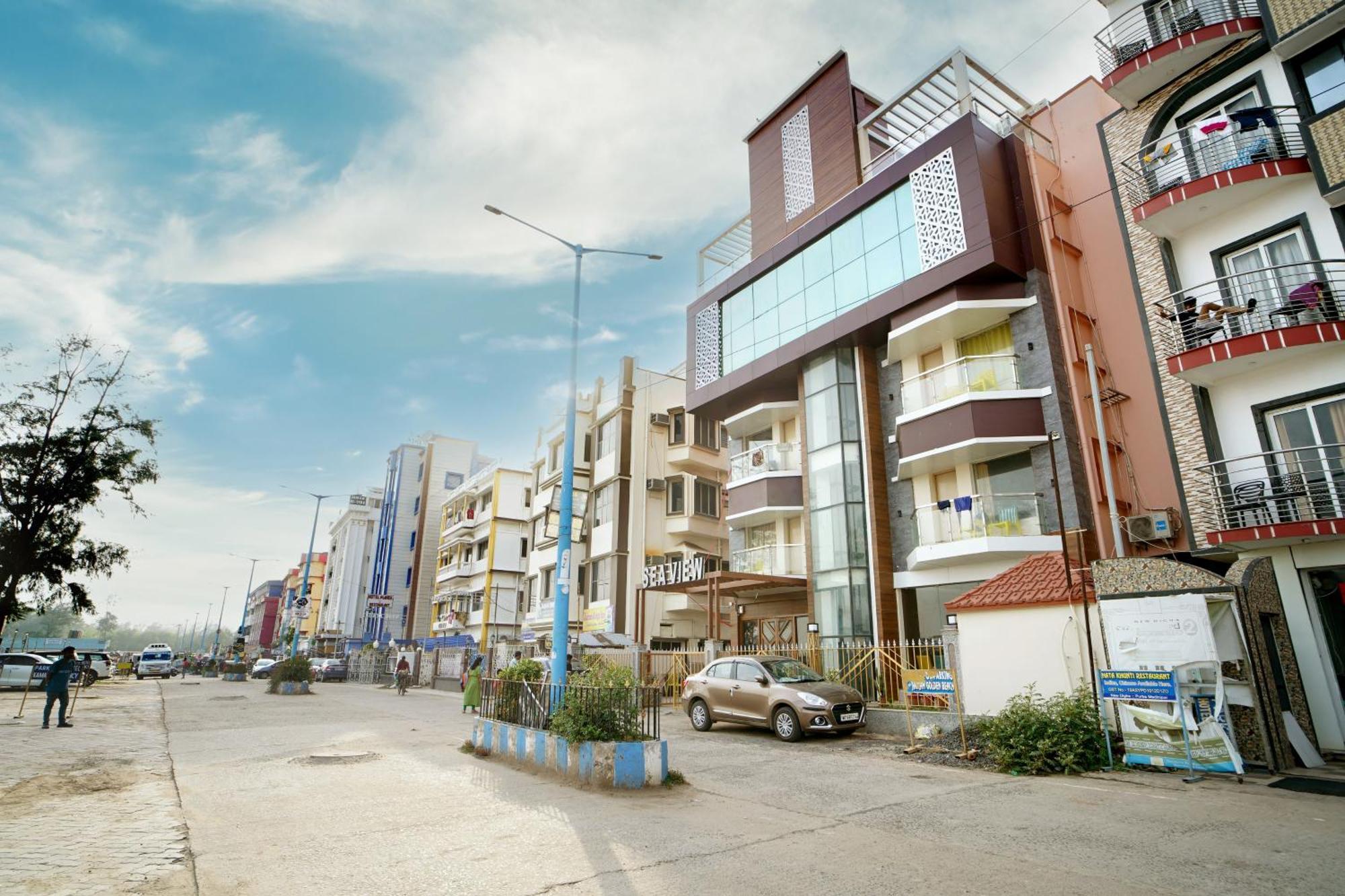 Royal Sea View !! Beach Front With Free Wifi !! Дігха Екстер'єр фото