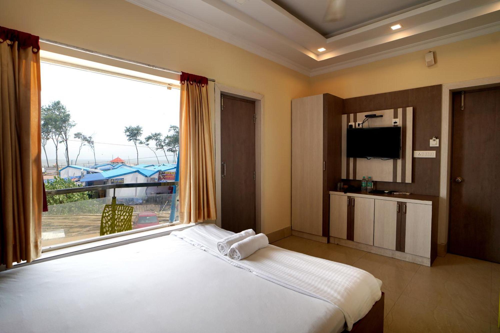 Royal Sea View !! Beach Front With Free Wifi !! Дігха Екстер'єр фото